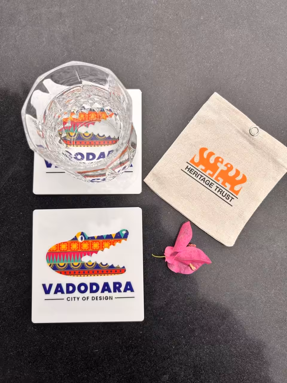 Nagar ka Mugger Coasters (Set of 2)