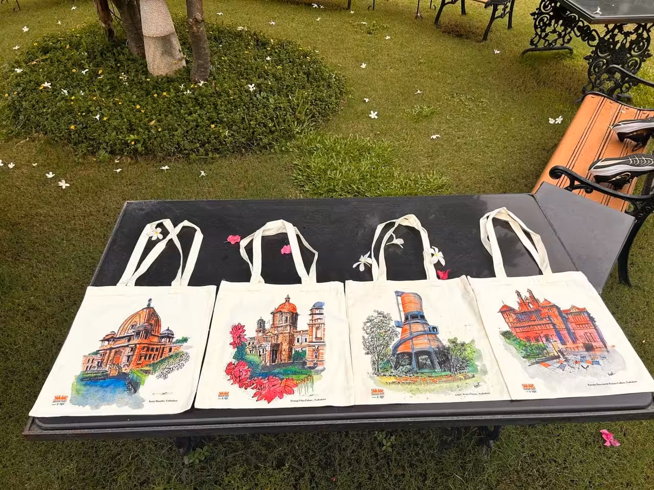Baroda Heritage Tote Bag Combo (Set of 2)